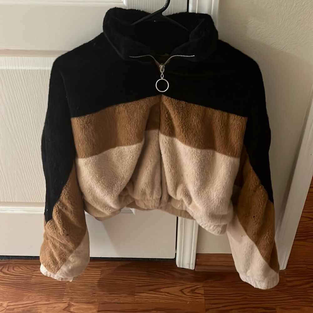 Forever 21 fluffy jacket